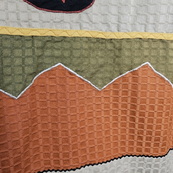 Vintage Women's Embroidered Long Sleeve Button Down Jacket Blazer Size Medium - Picture 8 of 12